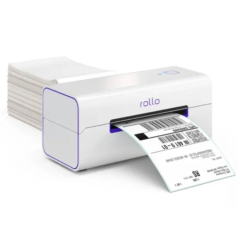 Rollo X1040 wireless thermal label printer with box